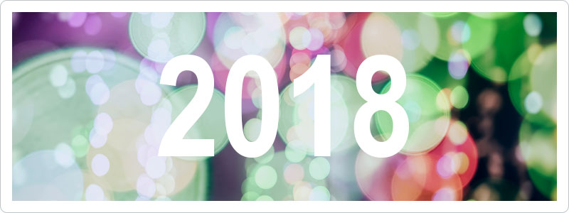 2018 New Year's Resolutions