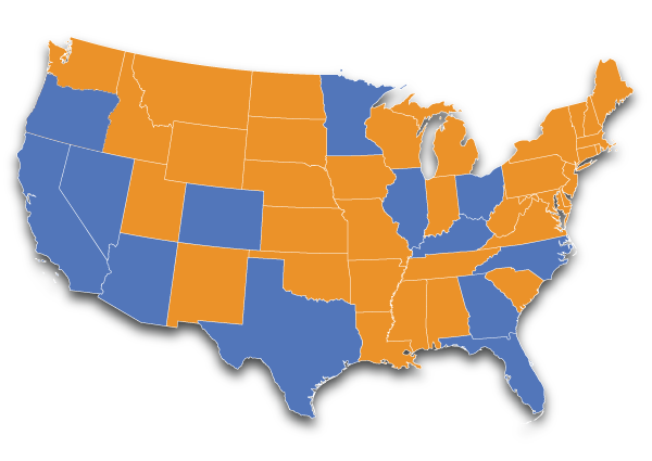 Berger Allied Locations Map